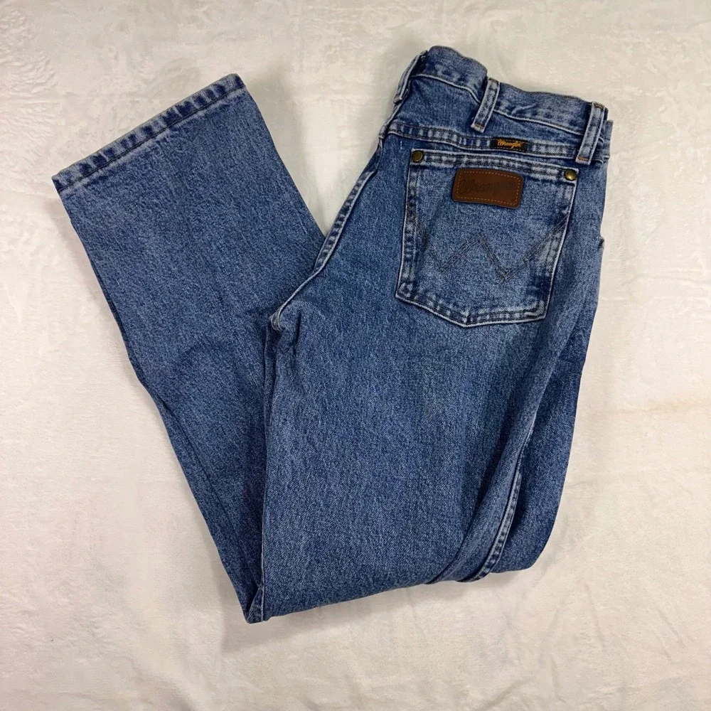 Wrangler 47MWZ Premium Performance Jeans 32x30 Blue Cowboy Cut Mens